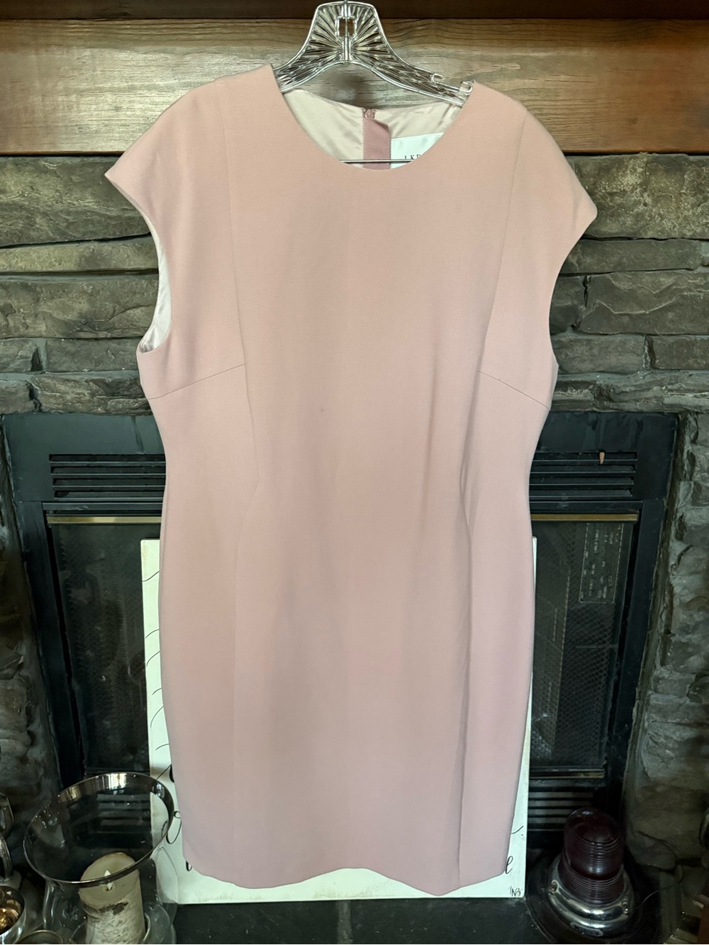 NWT LK Bennett dress / Blush size 14